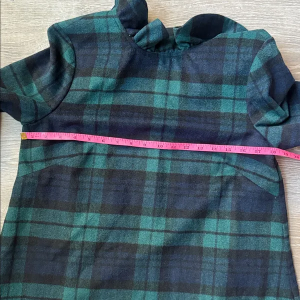 TUCKERNUCK Blackwatch Plaid Daphne Dress Small - Image 12