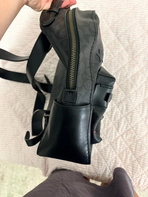 Coach Backpack Leather - Image 4
