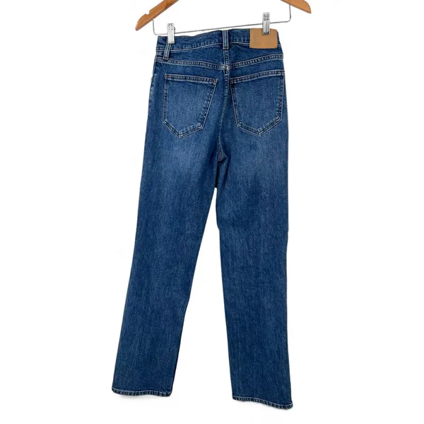 Denim Forum for ARITZIA 25 Womens Jeans Dark 28" inseam Straight Leg Classic - Image 3