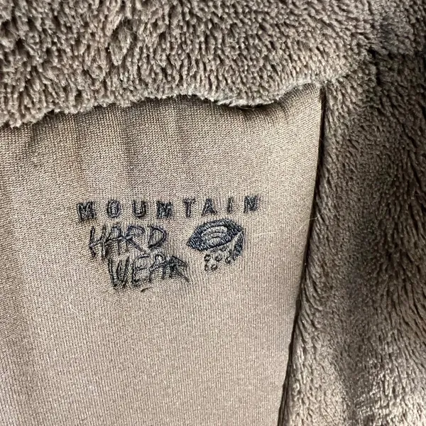 Mountain Hardwear Fleece Jacket Women's M Brown Zip Up Sherpa‎ Cozy Outdoor - Image 4
