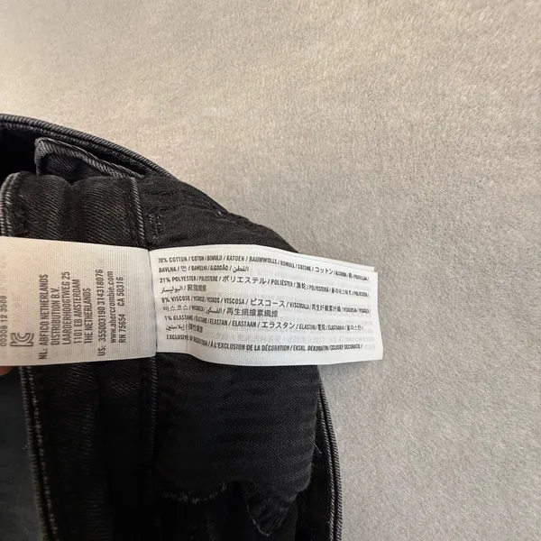 Hollister Ultra High Rise Super Skinny Jeans Black W25 L32 Classic Stretch - Image 5