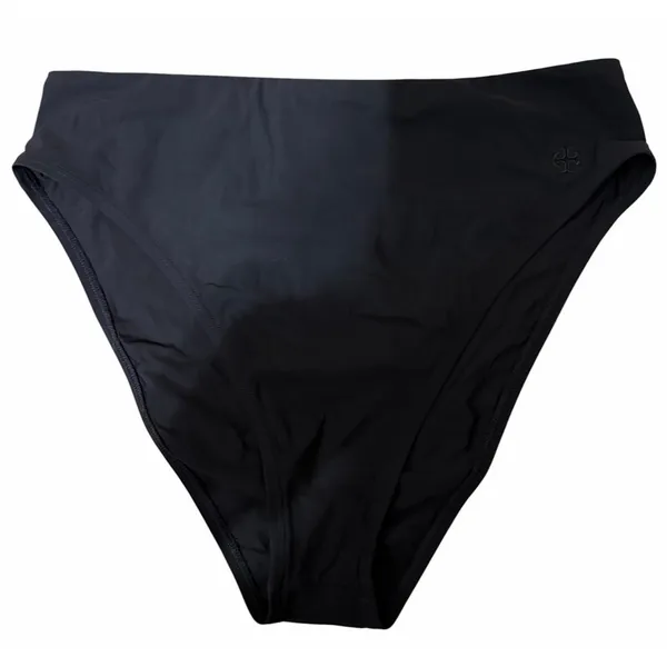 Tory Burch One Shoulder Bikini Top & High Waisted Bottoms Black Women's Size Sm - Image 6