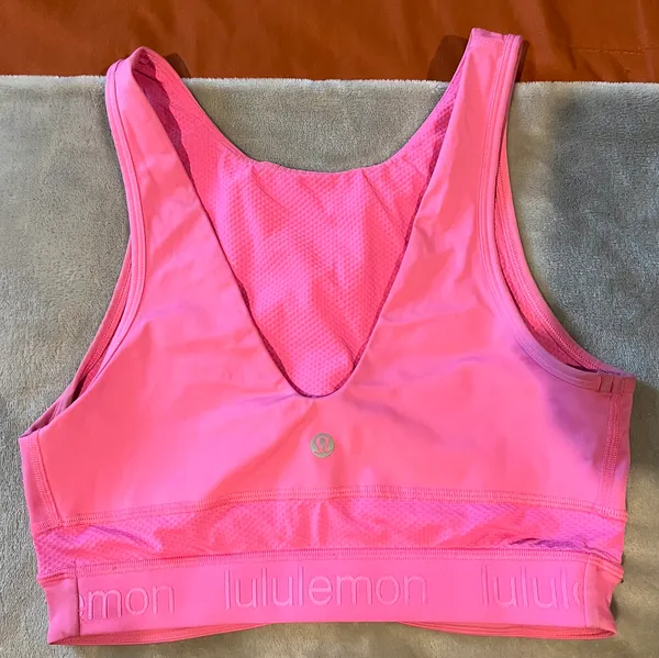 Lululemon Pink Halter Workout Tank - Image 2