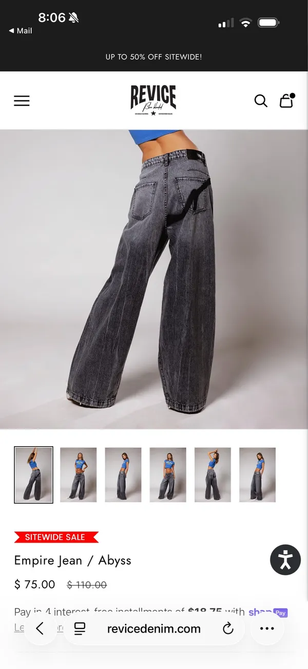 Revice Denim Jeans- Empire Abyss - Image 2