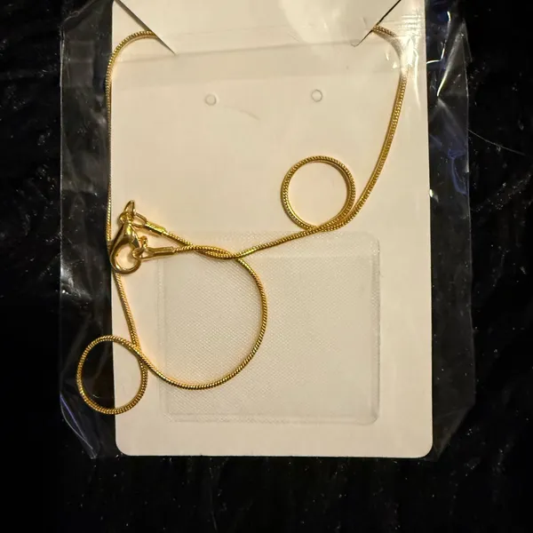 Handmade Gold Pendant Necklace‎ - Image 4