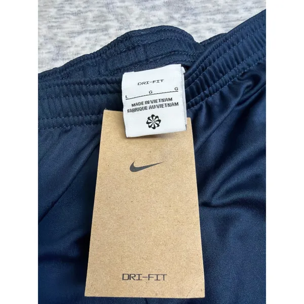 Nike Dri Fit Women's Navy Blue‎ Athletic Shorts Size L Move to Zero NWT - Image 2