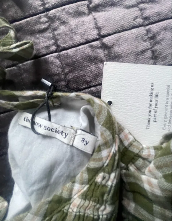 The New Society Dominique Girl Dress 8y - Image 8