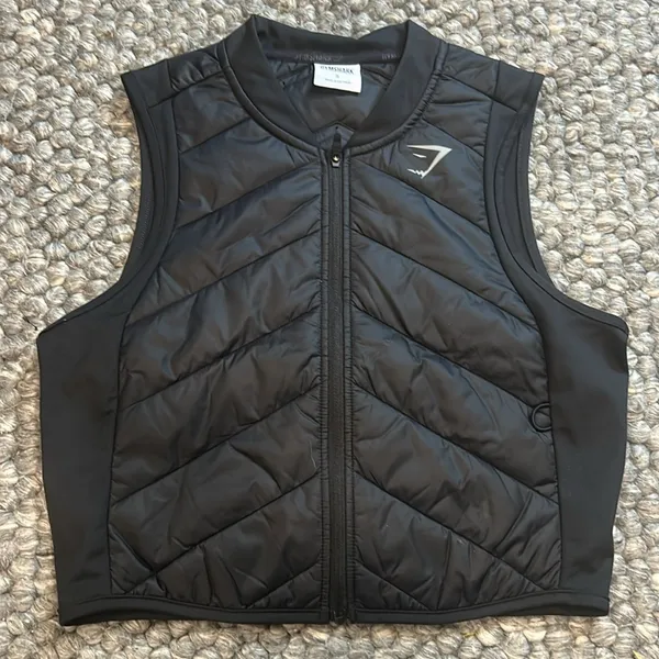 Gymshark Speed Gilet - Black Size Small - Image 4