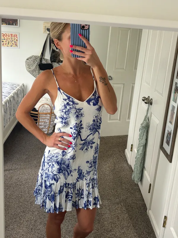 Lulus Floral Dress Mini - Image 3