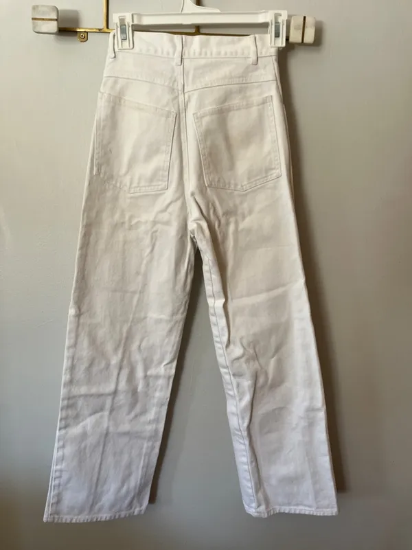 Lisa Says Gah White Jeans size 25 - Image 2