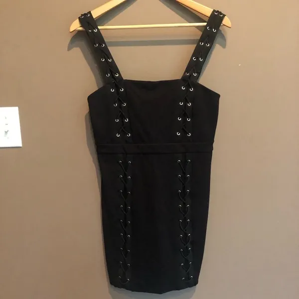 NBD x Revolve Eugene Mini Dress In‎ Black Medium - Image 3