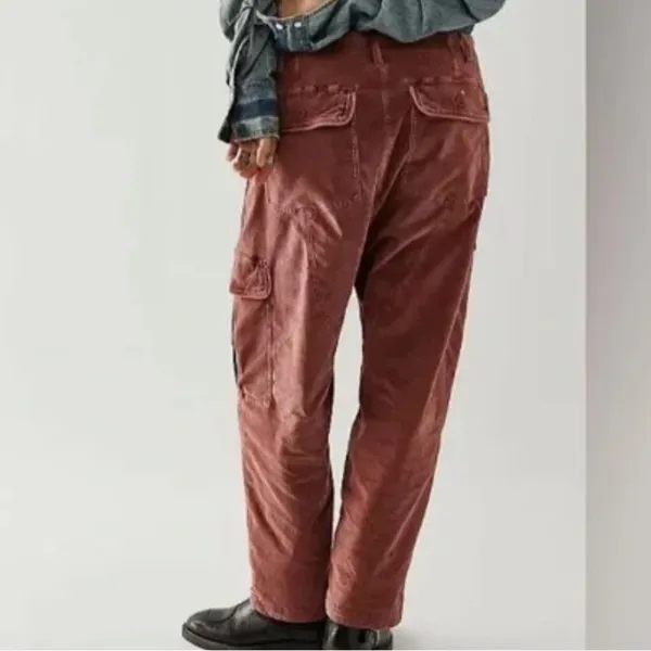 Free people Free People pants corduroy cargo cotton size medium - Image 2
