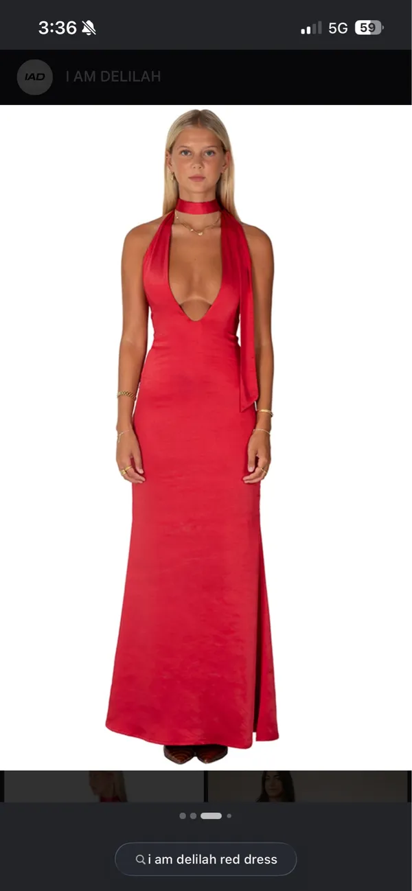 I am deliah dress Red Size XS - Image 2