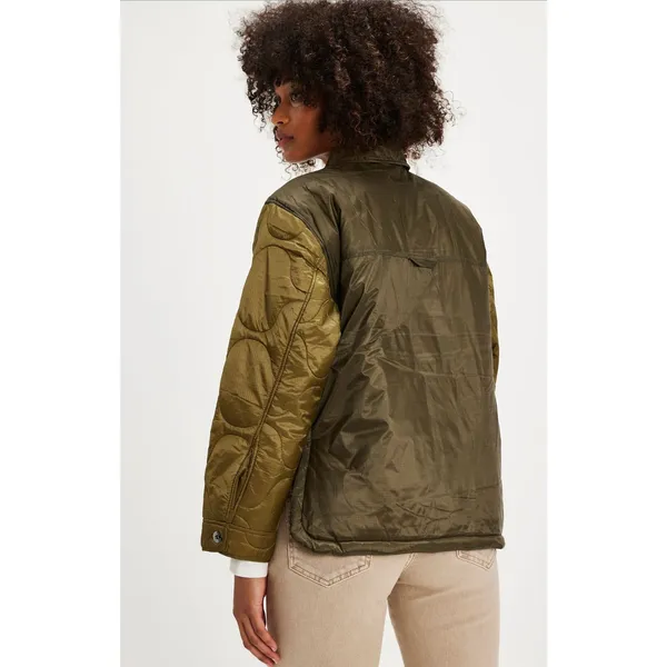 Free People x Alpha Industries Insulated Chore Coat Green Size XS‎ NWT - Image 2