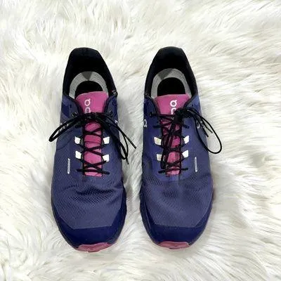 On Cloudvista Flint/Acai Waterproof Running Shoes Sz 10.5 - Image 2