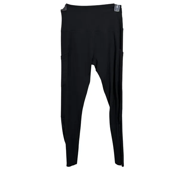 Beyond Yoga Black High‎ Waisted Mesh Pocket Leggings Athleisure XS - Image 2