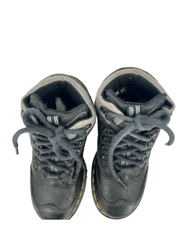 Dr. Martens 8877 Steel Toe Black Work Boots Size 4 US 6 England Made Vintage - Image 10