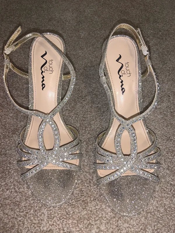 Touch of Nina Silver Heels - Image 2