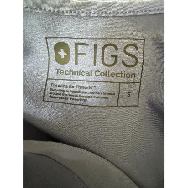 FIGS Technical Collection Casma Scrub Top big sky 1525 Short Sleeve Small 3 pock - Image 5