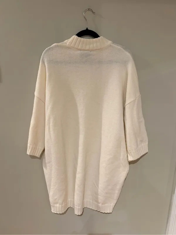 Tuckernuck Cream Sweater Dress - Image 4