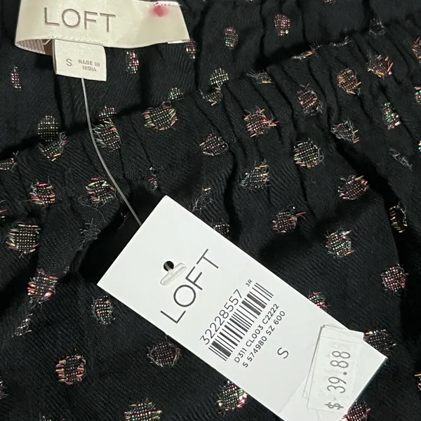 LOFT-AnnTaylor Long sleeve peasant top Size S - Image 12