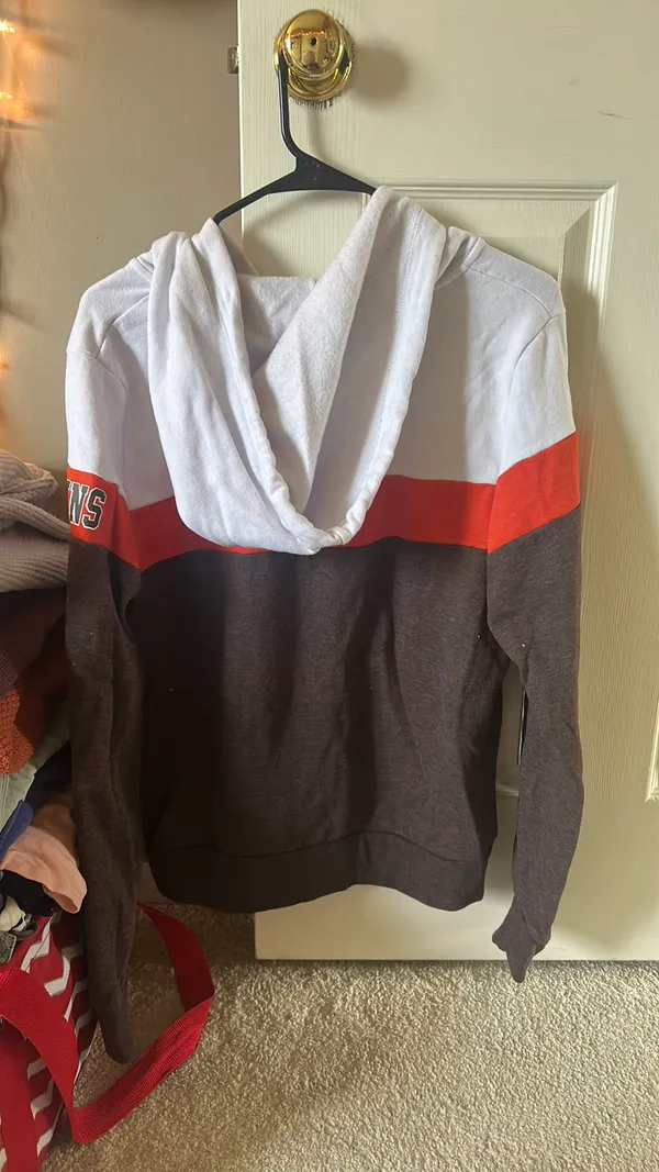 National Football League Team Apparel Hoodie Browns Cleveland - Image 3
