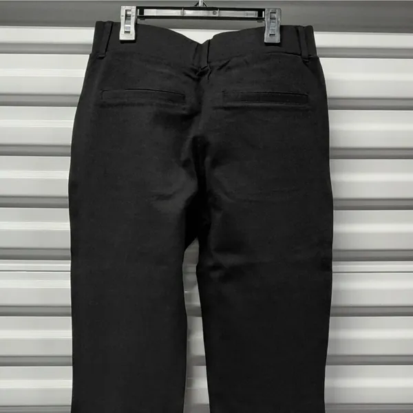 Betabrand 7 Pocket Bootcut Dress Yoga Pants Size Medium Petite Black Stretch - Image 10