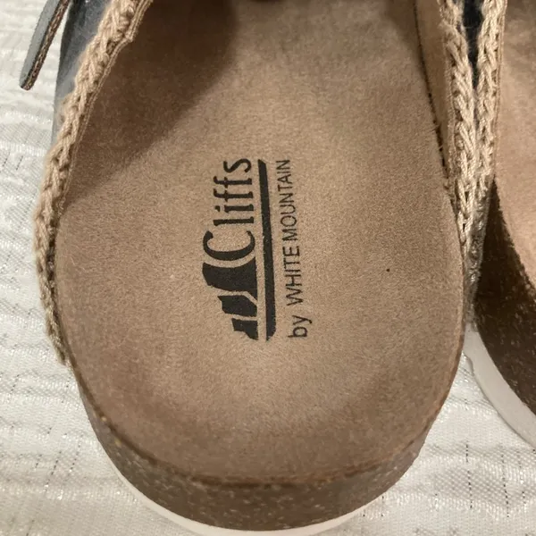 Cliffs by WHITE MOUNTAIN Charcoal Suede Clogs - Image 3