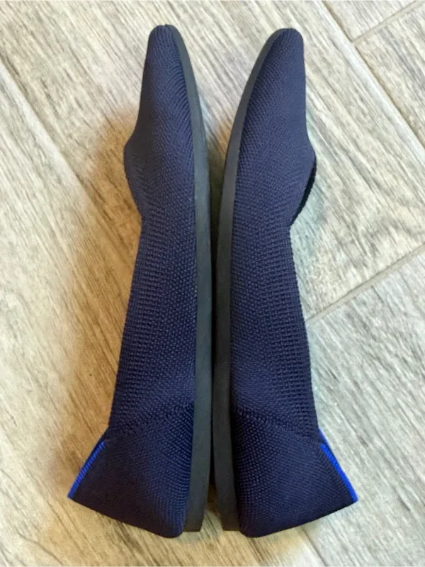 Rothy's The Point Maritime Navy Slip On Flats Ballet Shoes Women's USA Size 7.5 - Image 5