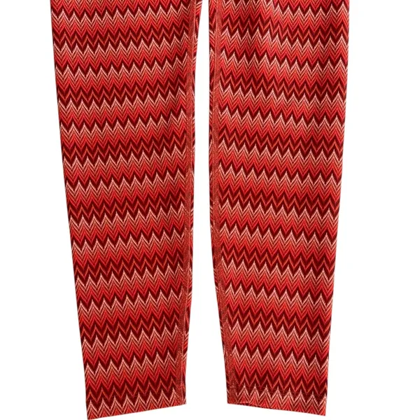 Like New Beyond Yoga High Waisted Midi Leggings Paprika Chevron Size Small - Image 6