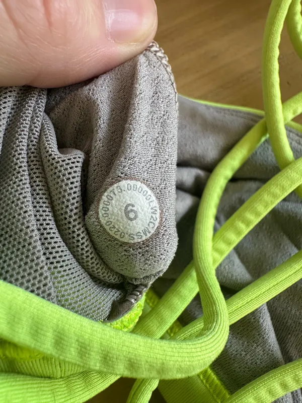 Lululemon Free to be Bra Wild Peak *Light Support, A/B Cup Highlight Yellow 6 - Image 4