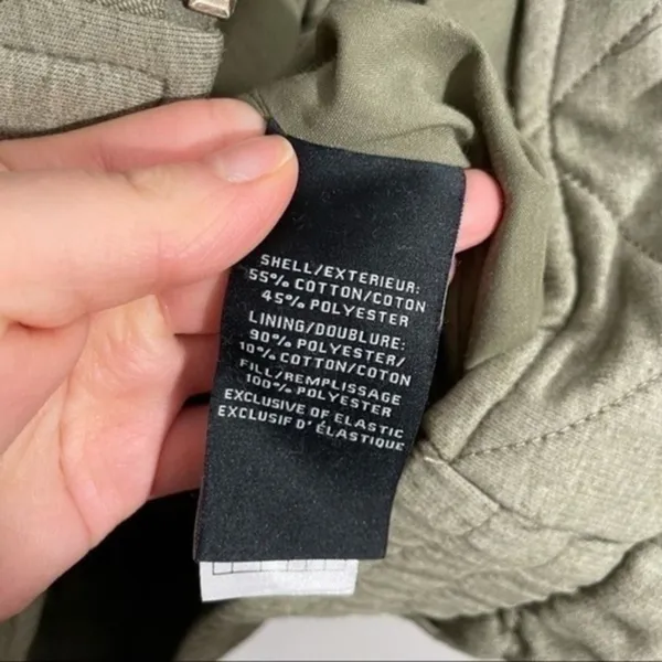 Collection Quilted French Terry Jacket Size XL - Image 8