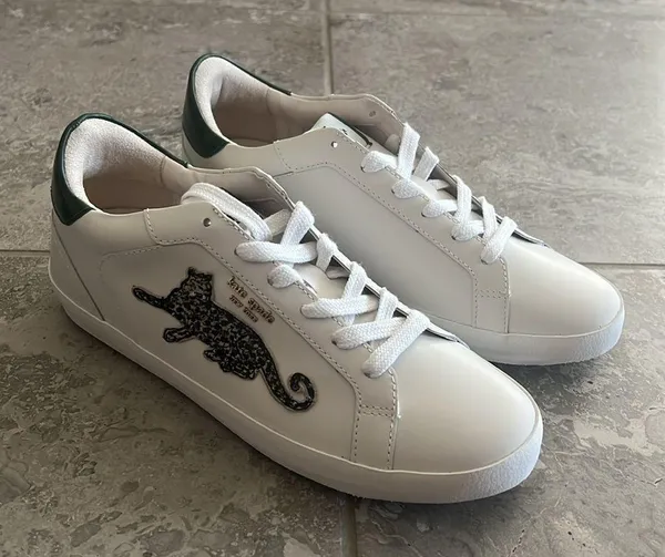 NEW Kate Spade Ace Leopard Lace-Up Low Top Sneakers w/Extra Shoe Lace, Size 11 - Image 6