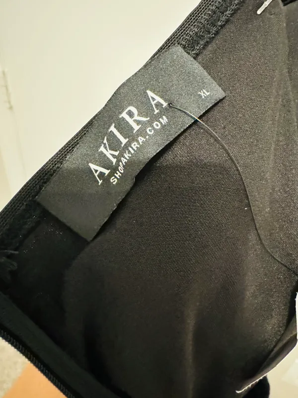 Akira Mini Rhinestone Skirt Size XL - Image 7