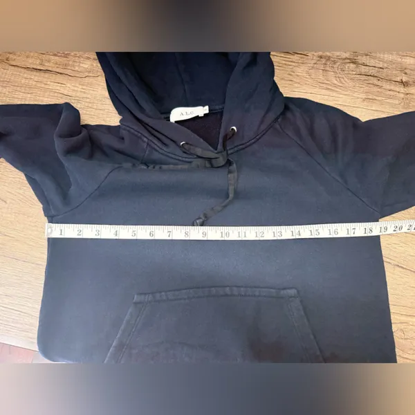ALC bell sleeve‎ hoodie Navy size xs - Image 5