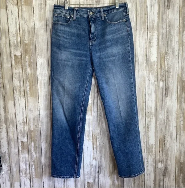 J. Crew Full Length Classic Straight Jeans  •30 - Image 3