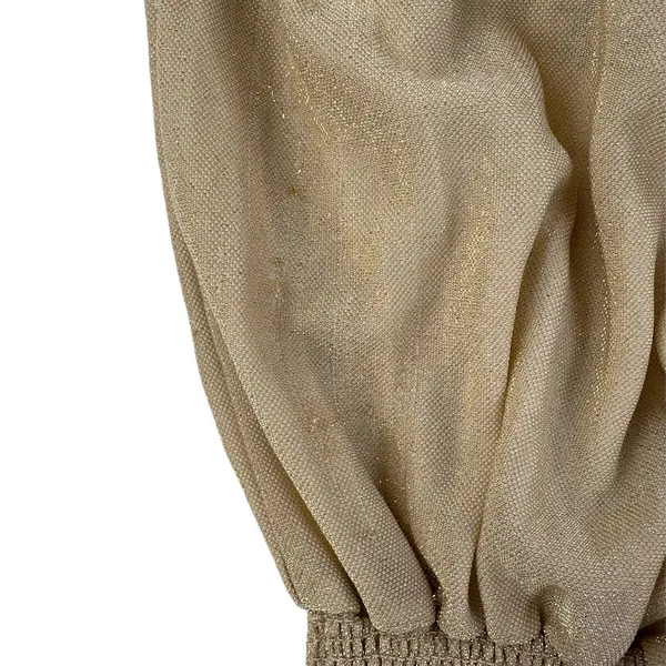 Ramy Brook - Marina Strapless Mini Dress in Gold - Image 3