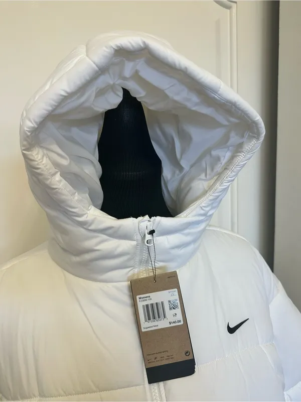Nike Sportswear Classic Puffer Therma-Fit Loose Hooded Jacket NEW - Image 5
