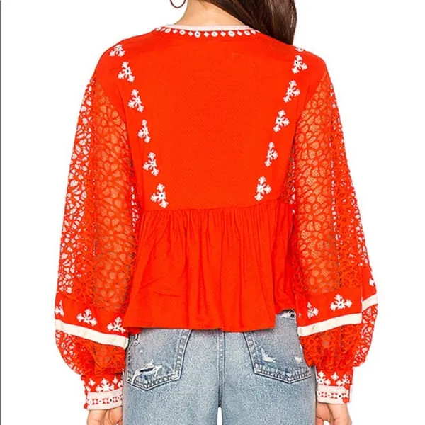 Free People Boogie All Night Blouse - Image 2