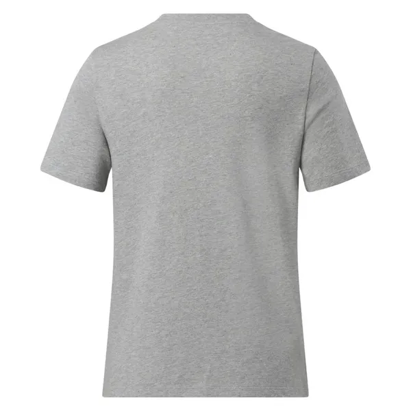 NWT Reebok Womens Identity Tee Graphic T-Shirt II7743 Heather Gray XS - Image 2