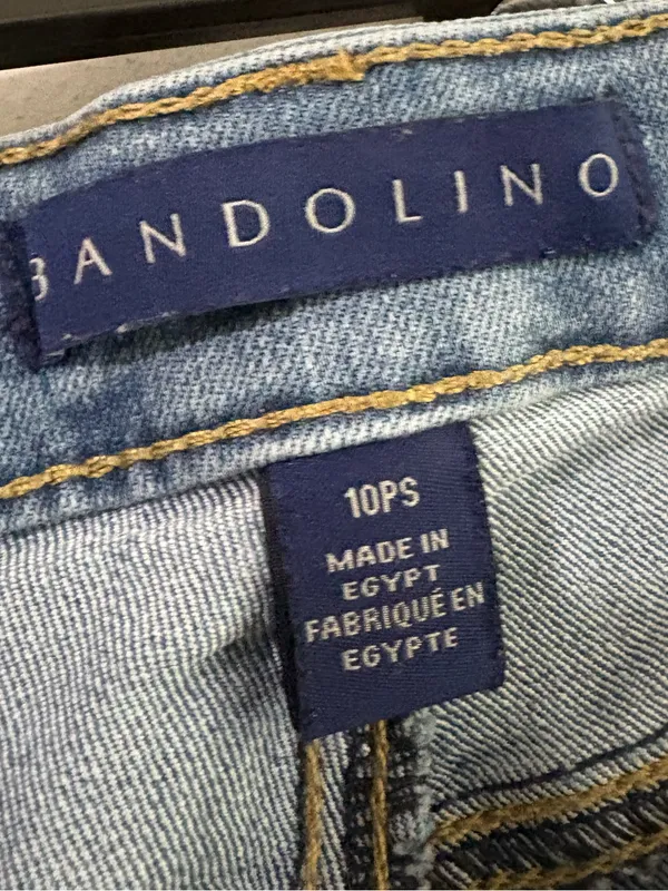 Bandolino Mandi Straight-Leg Jeans 10 petite short - Image 2