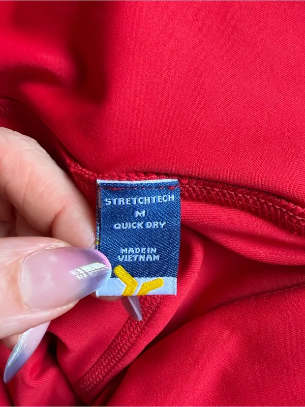 Old Navy Extra High-Waisted StretchTech Pleated Skort NWT Red Size Medium - Image 9