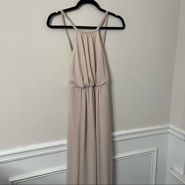 Show me your mumu amanda bridesmaids‎ maxi dress show me the ring crisp size M - Image 3