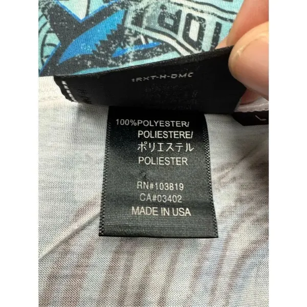 Harley Davidson Blue Tank Top Women’s XL - Image 4