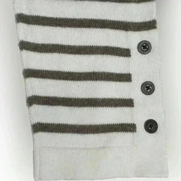 Banana Republic‎ Tan Striped Dress Medium - Image 3