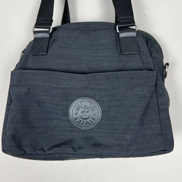 Kipling Shoulder Bag Black‎ Nylon Travel Double Strap Lightweight Solid Medium - Image 2