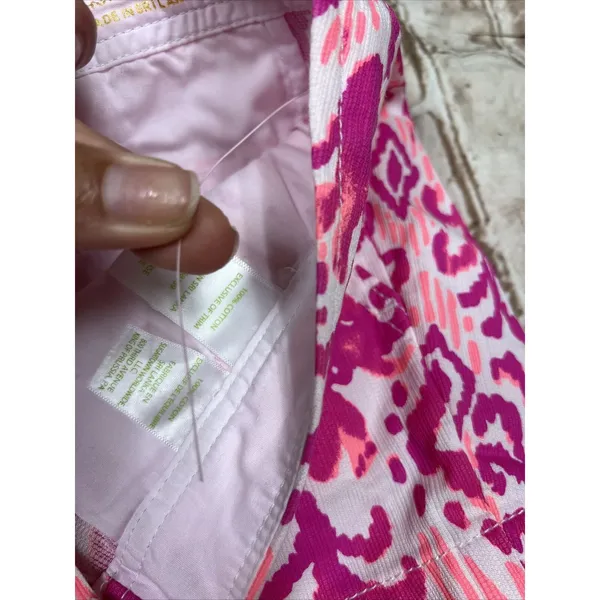 Lilly Pulitzer Liana Short‎ Bright Pink Magenta Tons Of Fun Size 0 NWOT - Image 4