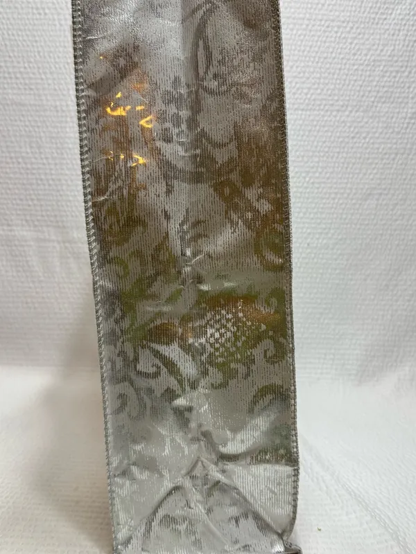 Just Cavalli Silver Metallic Logo Shopper - Image 3