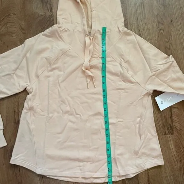 Athleta Boardwalk peach hoodie buttery soft‎ - Image 5