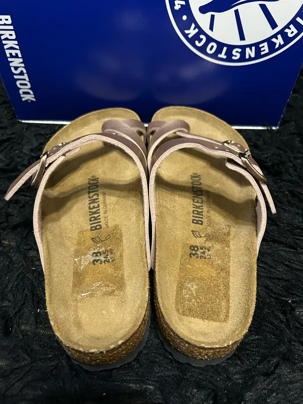 BIRKENSTOCK Mayari copper gladiator sandals slippers shoes women’s eur 38 new - Image 3